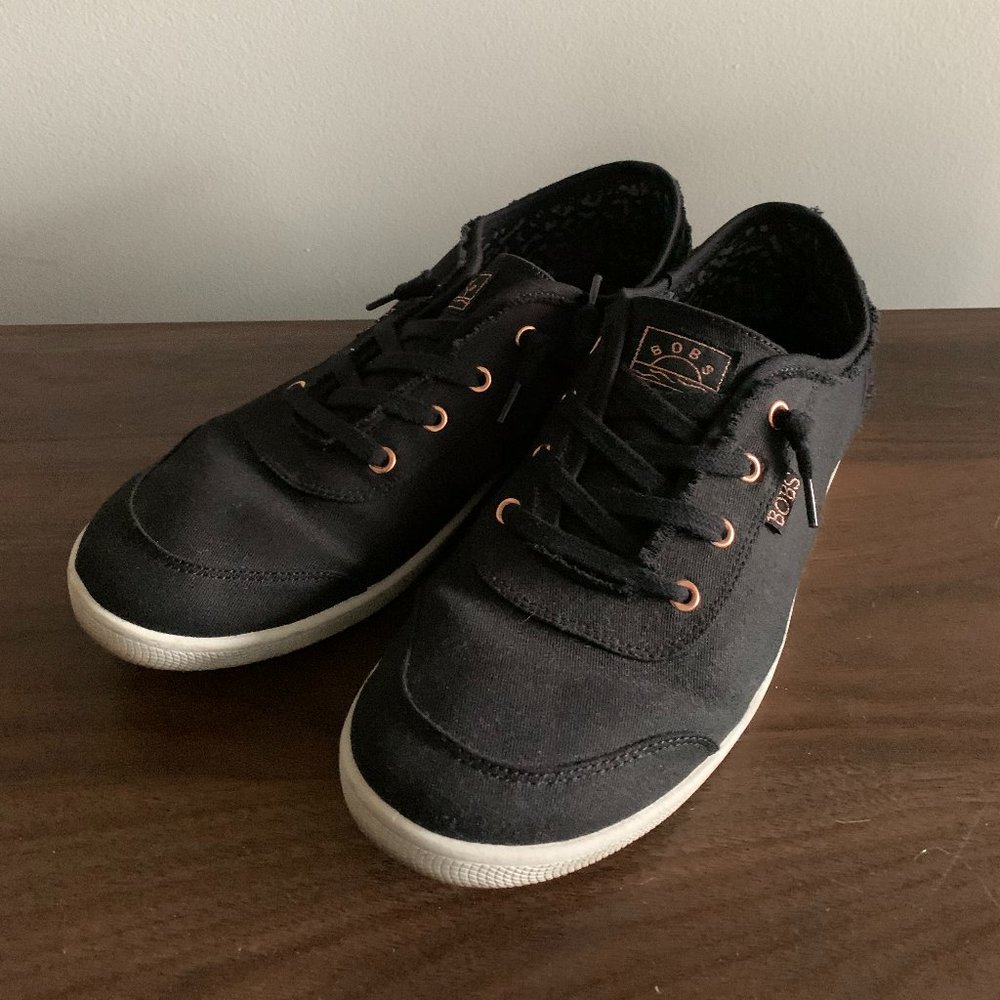 USed-Bobs by Skechers Womens BOBS B CUTE SLIP-ON Sneaker- Size 10